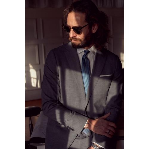Overhemd Green Bow 01 Slim wit,l