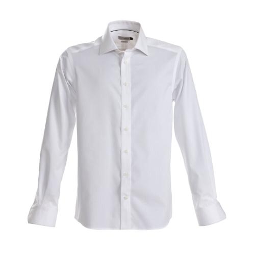 Overhemd Green Bow 01 Slim wit,l