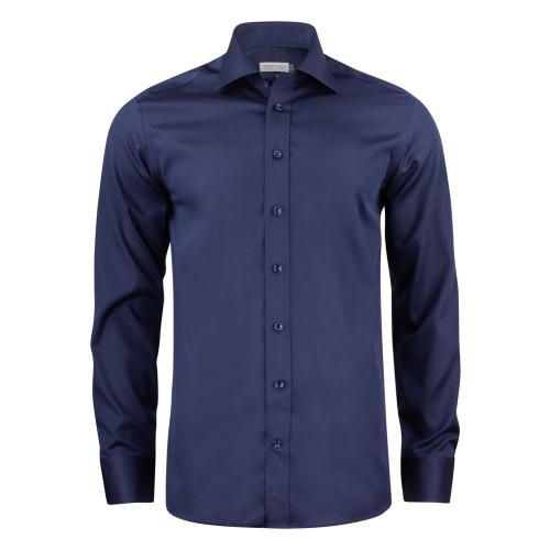 Overhemd Green Bow 01 Slim navy,l