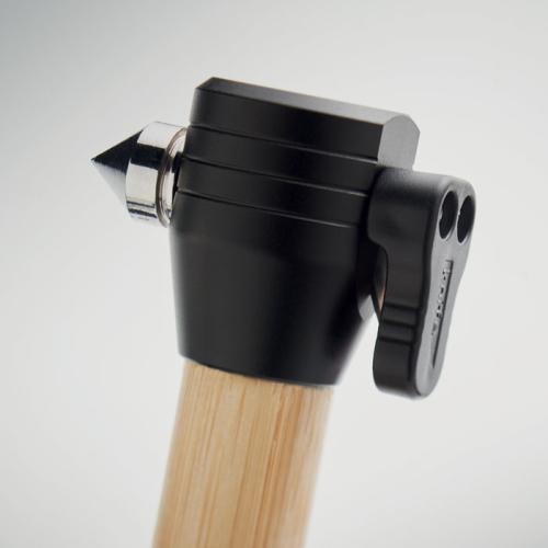 3-in-1 bamboe noodhamer wood