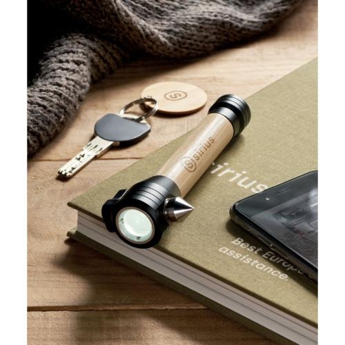 3-in-1 bamboe noodhamer wood