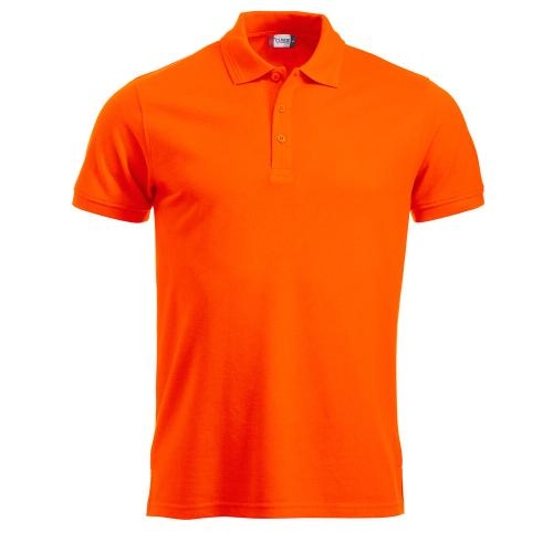 Manhattan heren polo signaaloranje,l