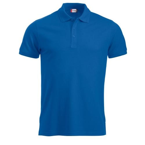 Manhattan heren polo kobalt,l