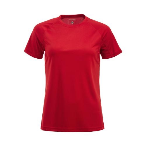 Premium Active T-shirt dames rood,l