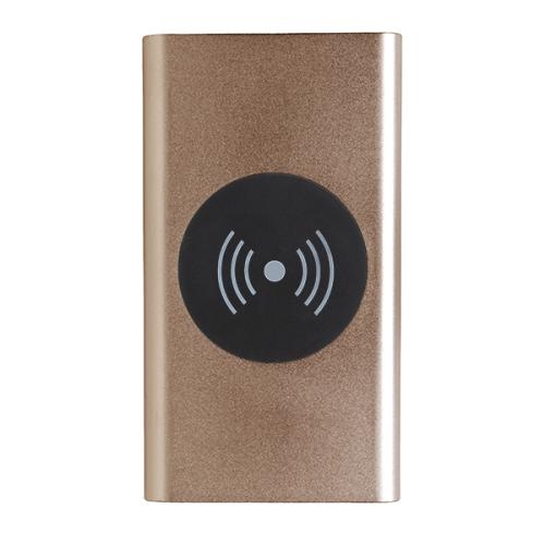 Wireless Charge powerbank, 4.000 mAh champagne