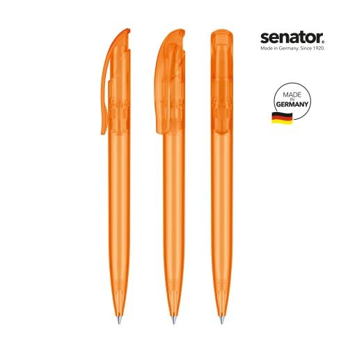 Balpen Challenger frosted oranje