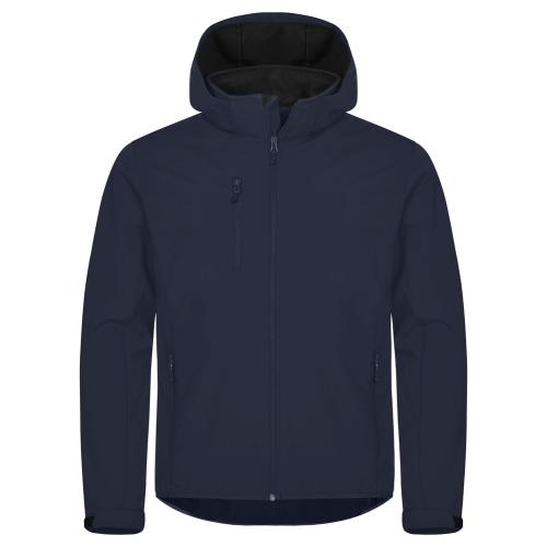 Classic Softshell Hoody jas dark navy,l