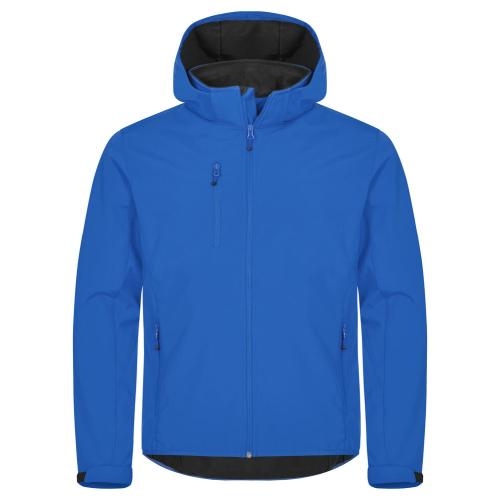Classic Softshell Hoody jas kobalt,l