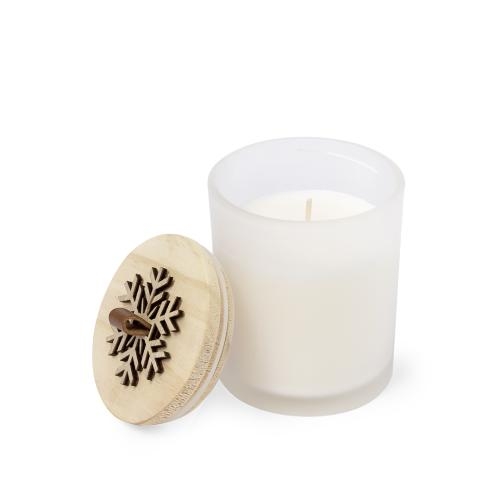 Kerst-geurkaars Lilnax wit