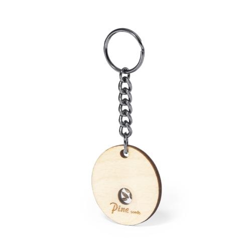 Zaad sleutelhanger Pine standaard