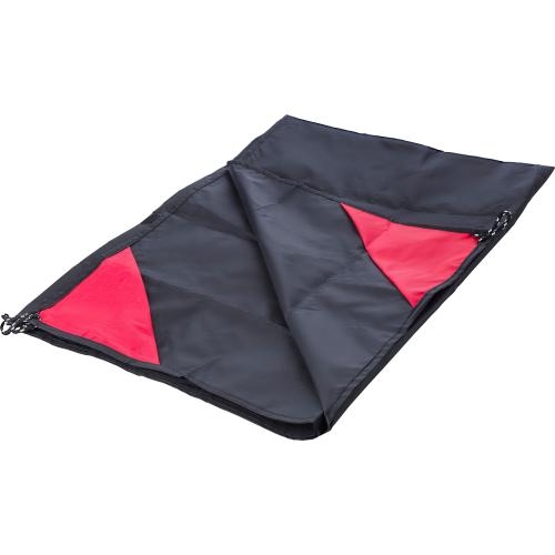 Polyester opvouwbare deken Amal blauw
