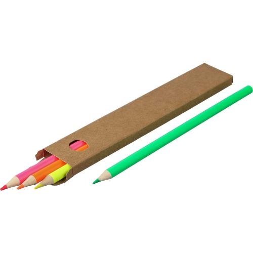Houten markeerpotloden Kaden bruin