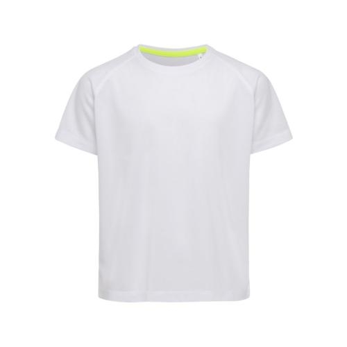 Kinder sportshirt Mesh ActiveDry wit,l