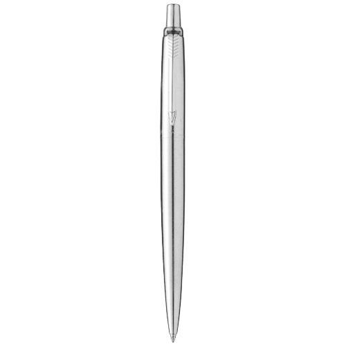 Parker Jotter steel balpen steel zwartschrijvend
