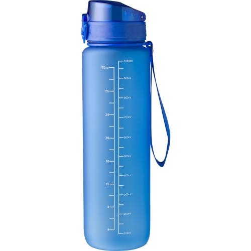 rPET drinkfles Brinley 1L kobaltblauw