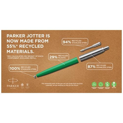 Parker Jotter gerecyclede balpen geel