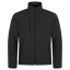 Gewatteerde softshell jas zwart,2xl