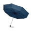 Opvouwbare reversible paraplu blauw