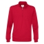 Cottover half zip unisex sweater rood,3xl