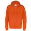 Cottover full zip hoodie heren oranje,3xl