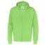 Cottover full zip hoodie heren groen,3xl