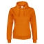Cottover hoodie dames oranje,l