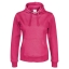 Cottover hoodie dames fuchsia,l