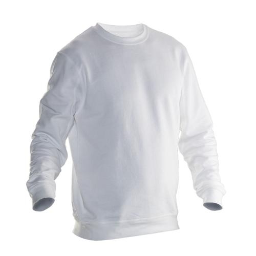 5120 Ronde hals sweatshirt wit,3xl