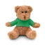 Teddybeer met sweatshirt groen