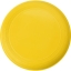 Frisbee met ringen stapelbaar geel