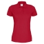Cottover polo pique dames rood,l
