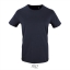 Organic T-shirt Milo heren french navy,2xl