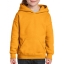 Gildan hoodie kinderen goud,l