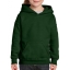 Gildan hoodie kinderen forest green,l