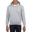 Gildan hoodie kinderen sport grey,l