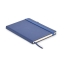 Gerecycled PU A5-notitieboek Arpu blauw