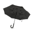 Reversible paraplu zwart