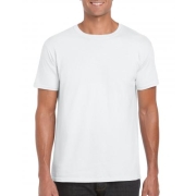 Gildan Softstyle T-shirt wit,l