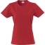 Basic dames shirt rood,l