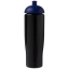 H2O Tempo bidon met koepeldeksel 700 ml zwart/blauw