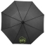 Opvouwbare 20 inch paraplu black solid