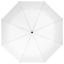 21 inch 3 sectie automatische paraplu Wali wit