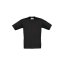 B&C Exact kinder T-shirt 190 zwart,12-14