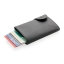 C-Secure aluminium RFID kaarthouder en portemonnee zwart