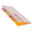 Memo liniaal met sticky notes wit