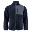 Bicolor teddy fleece sweater Kingsley navy,2xl