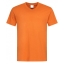 Stedman V-hals heren T-shirt oranje,l