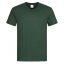 Stedman V-hals heren T-shirt bottle green,l