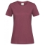 Stedman Classic dames T-shirt burgundy red,l