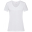 Stedman V-hals dames T-shirt wit,l